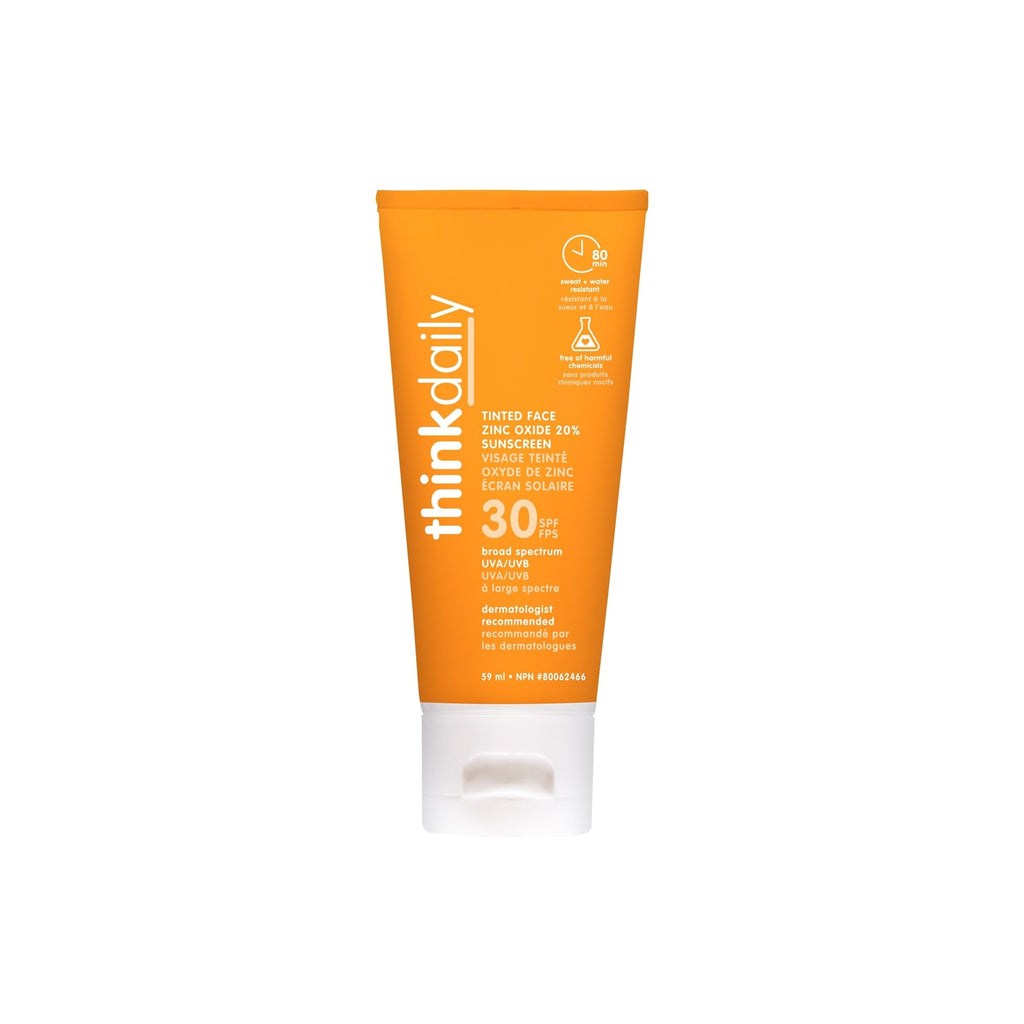 Think daily tinted face mineral based sunscreen lotion SPF 30 (59ml)