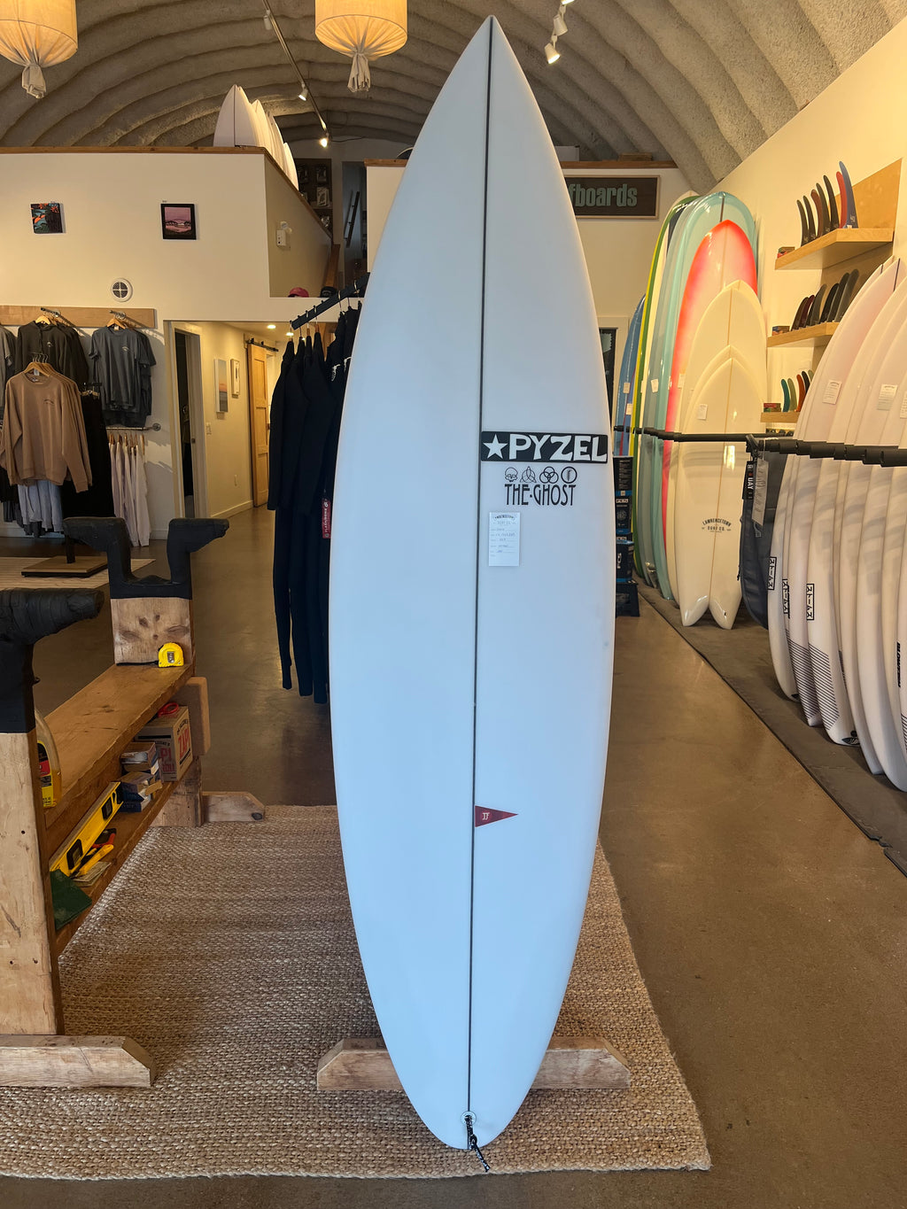 Pyzel Ghost 6'2 - X5 Single Tab Fins (1074965)