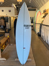 Pyzel Ghost 6'4 - X5 Single Tab Fins (1074967)