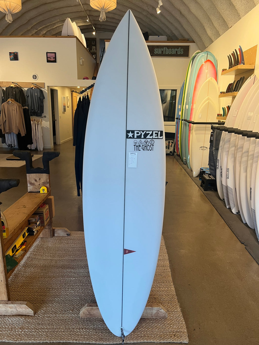 Pyzel Ghost 6'4 - X5 Single Tab Fins (1074967)