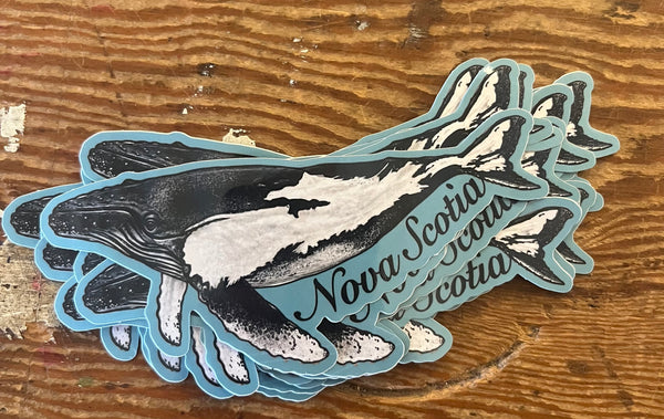 NS Whale sticker