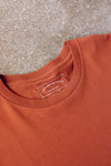 "Groovy" Premium Tee - Copper/Cream