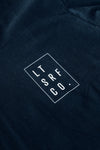 Premium 100% Cotton Longsleeve tee - Black / White