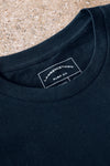 Premium 100% Cotton Longsleeve tee - Black / White