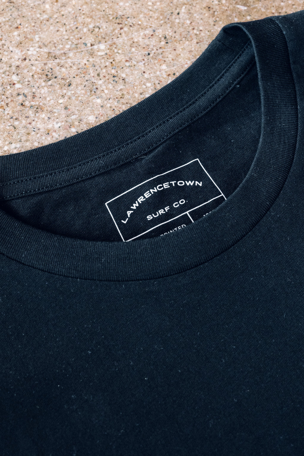Premium 100% Cotton Longsleeve tee - Black / White
