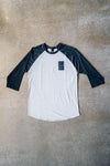Premium Raglan Tee - Grey / Black
