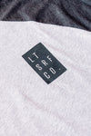 Premium Raglan Tee - Grey / Black