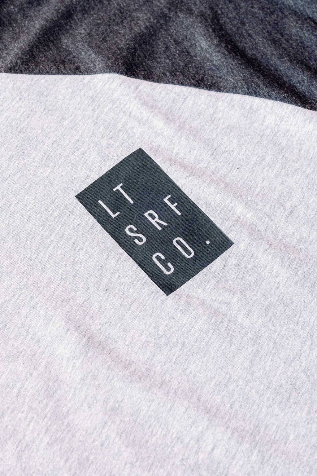 Premium Raglan Tee - Grey / Black