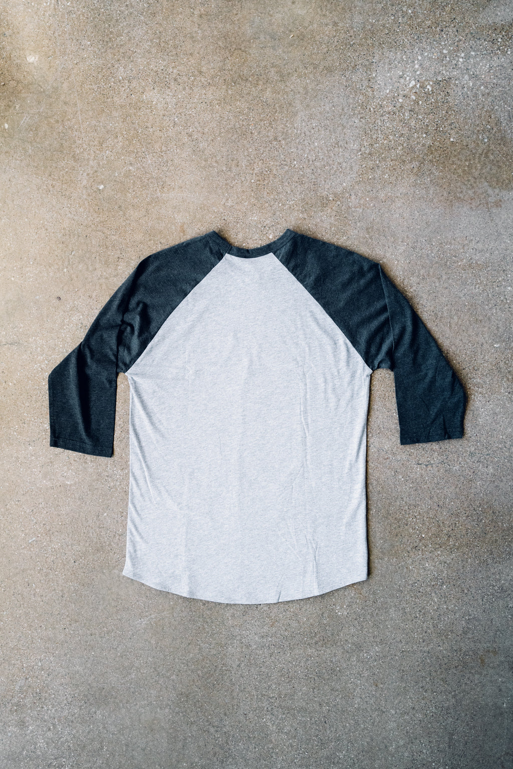 Premium Raglan Tee - Grey / Black