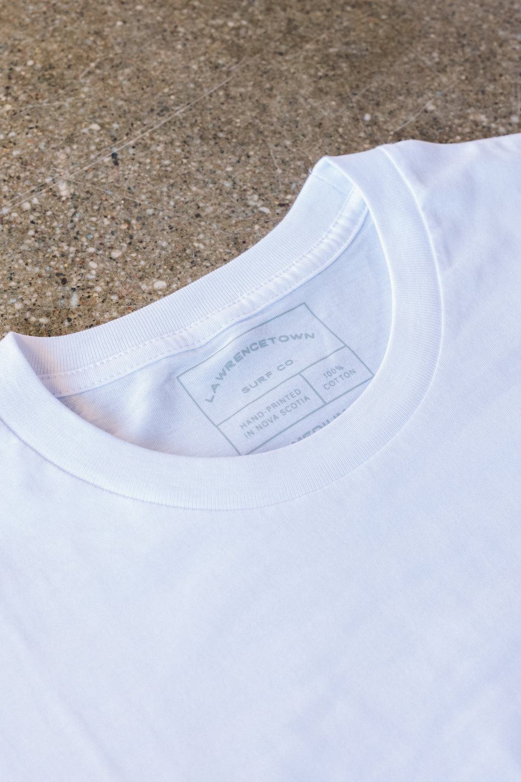 Adult Tee - White / Black