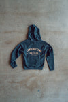 Youth Heavy Blend Hoodie - Charcoal Grey / Peach