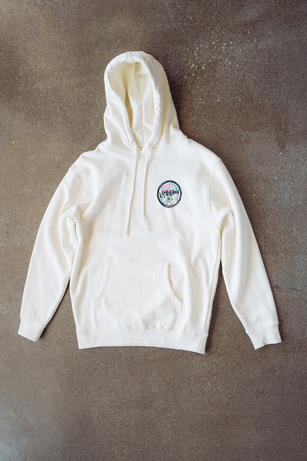 Surf "Trip" Premium Midweight Hoodie - Cream