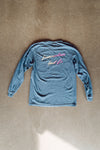 Vice Longsleeve Tee - Denim Blue