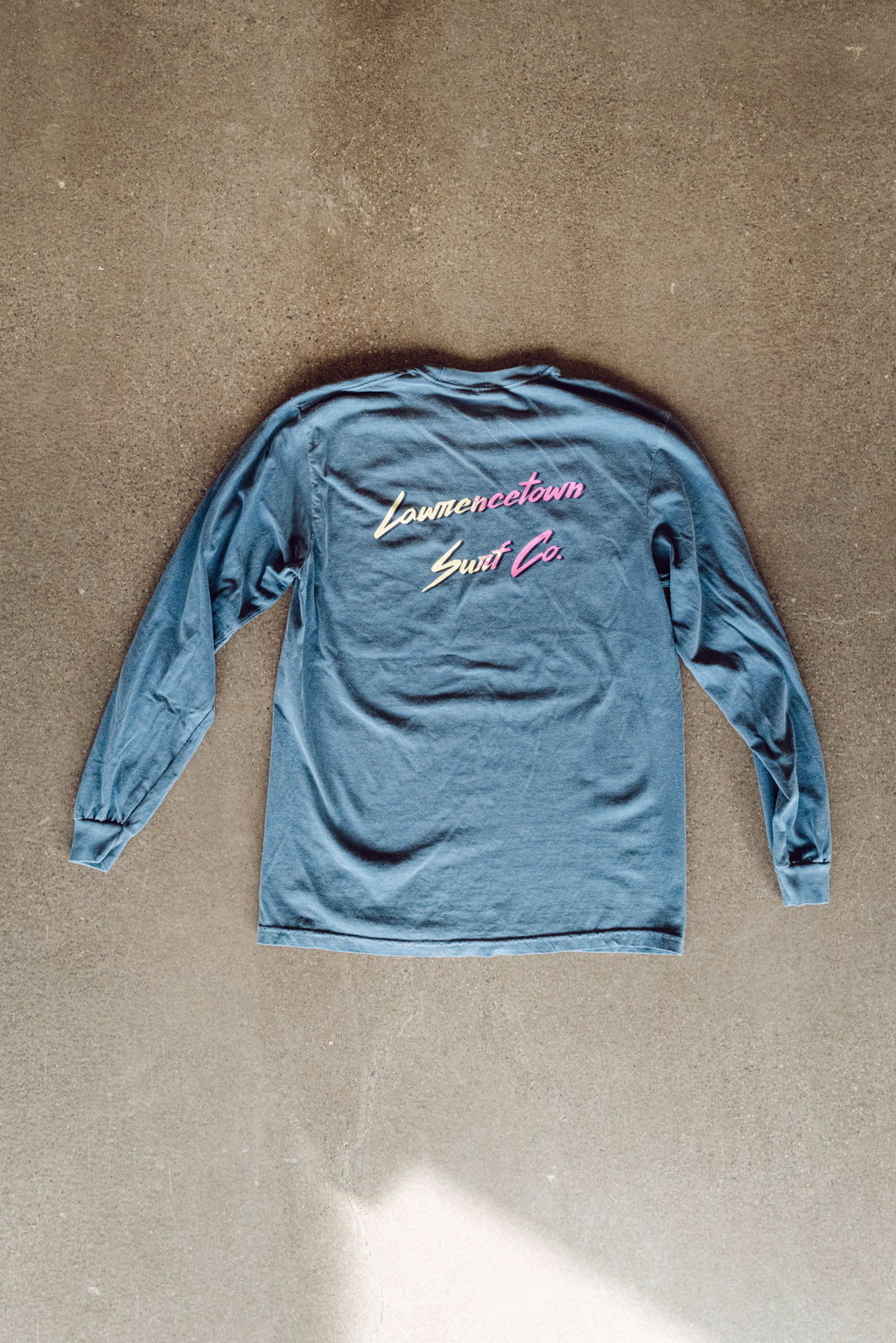 Vice Longsleeve Tee - Denim Blue