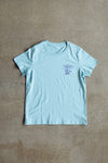 Women's Wax Run Tee - Pale Blue / Purple