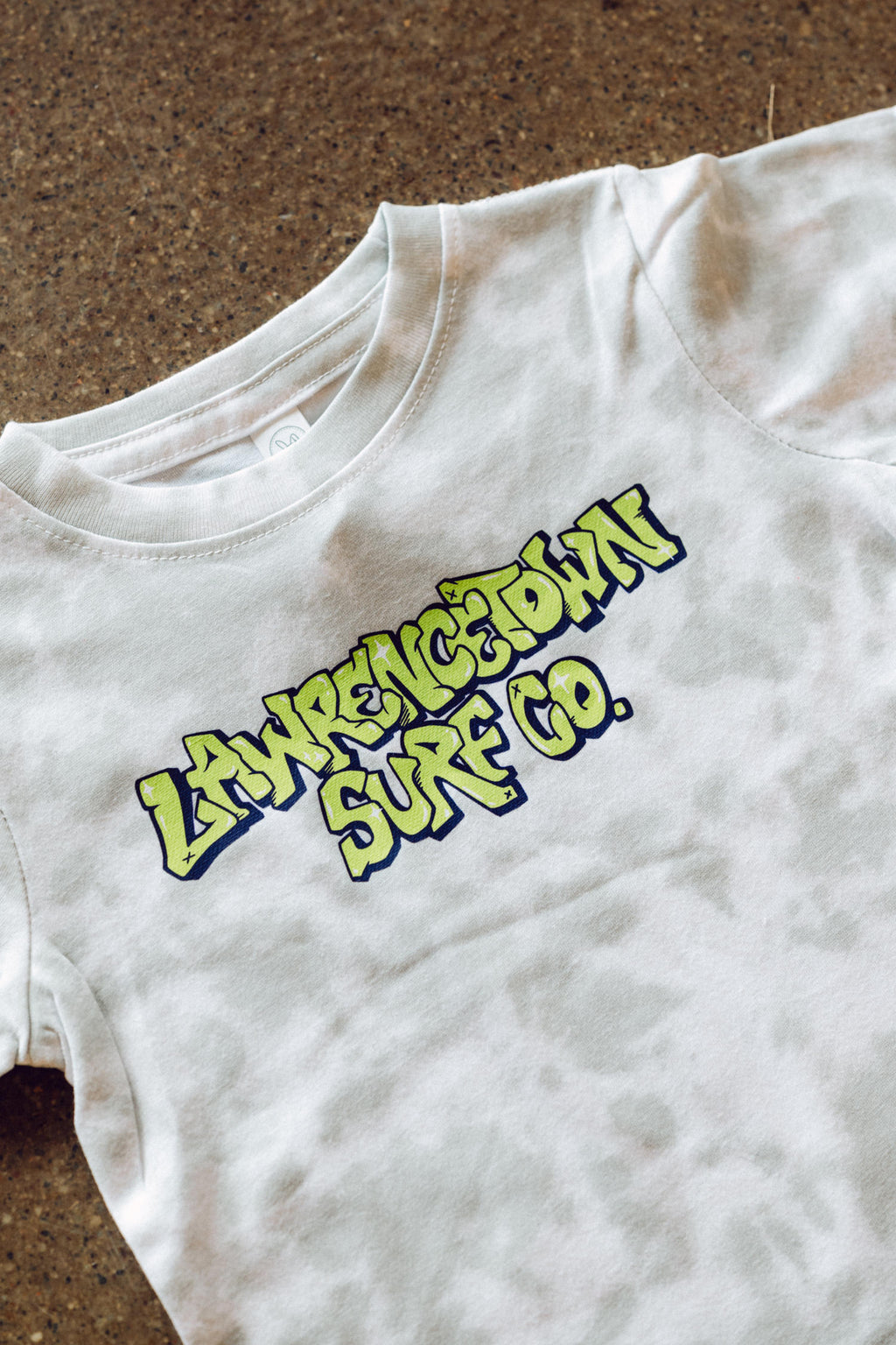 Toddler Tie Dye Graffiti Print