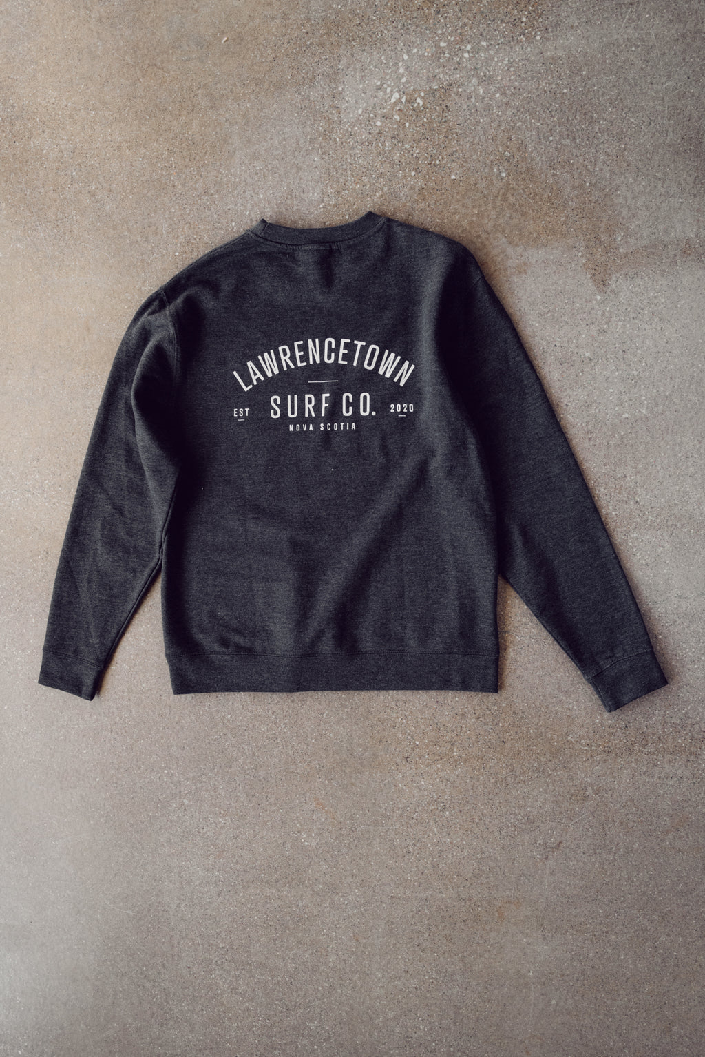 Premium Heavyweight United Crewneck- Black/White
