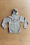 Midweight Zip Hoodie Gunmetal Heather / Black