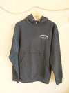 Midweight Hoodie - Black / White