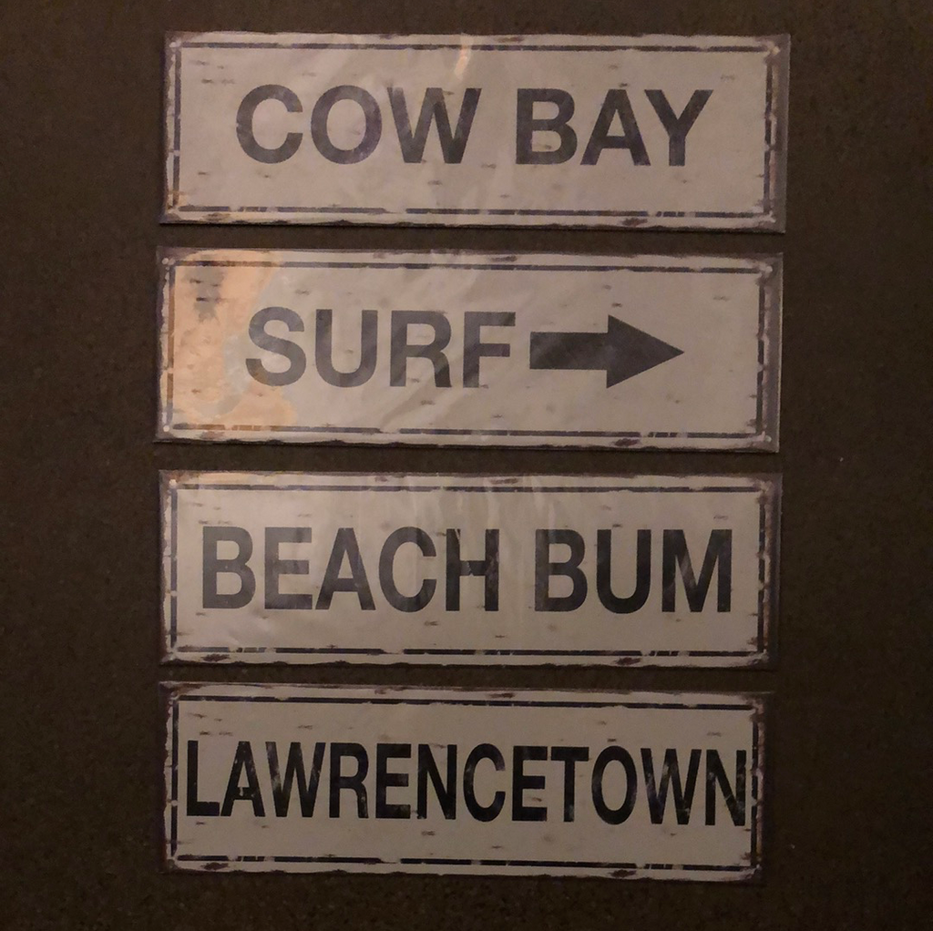 Sand&Surf Metal Beach Sign