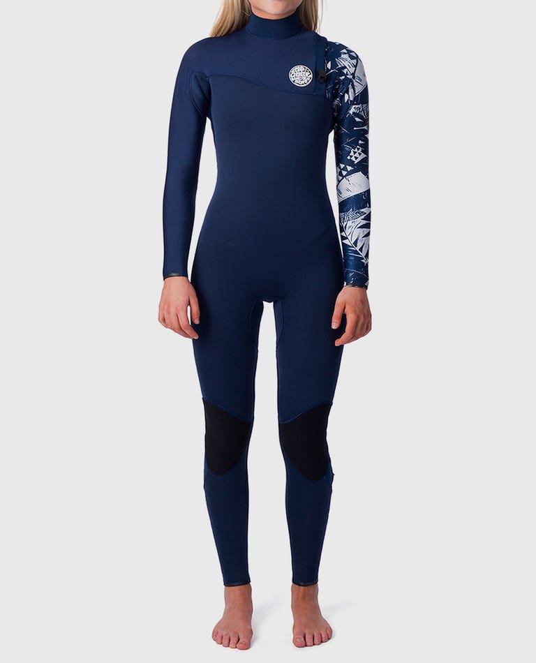 Rip Curl Women's G-bomb 4/3 Zip Free - Navy