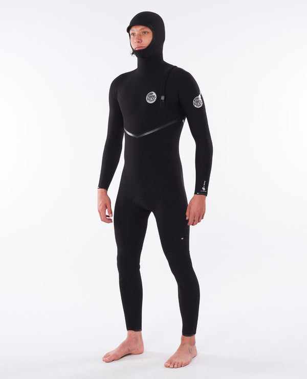 Rip Curl - E6 Hooded EBomb 4/3 Zip Free