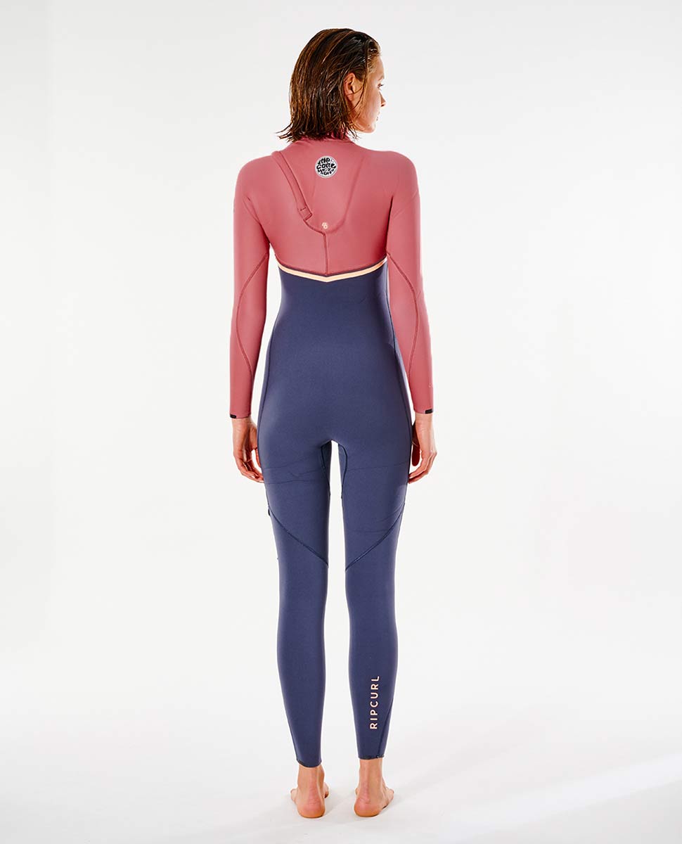 Rip Curl Women's E Bomb 4/3 Zip Free E6 Wetsuit