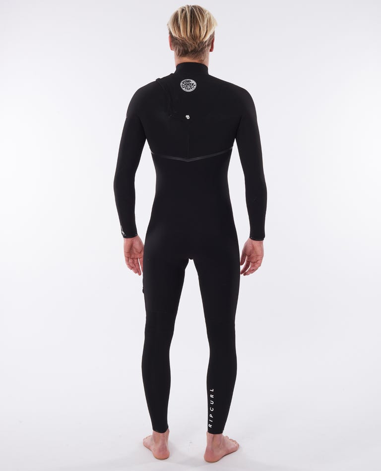 Rip Curl E Bomb 4/3 Zip Free E7 Wetsuit - Black